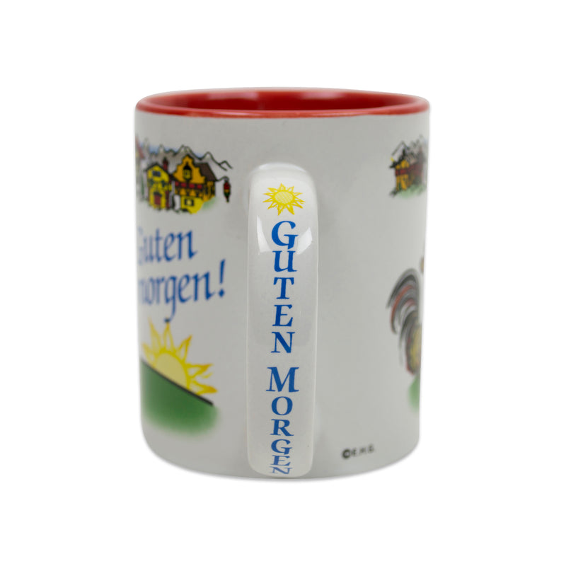 German Gift Coffee Mug "Guten morgen"