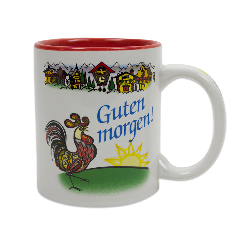 German Gift Coffee Mug "Guten morgen"