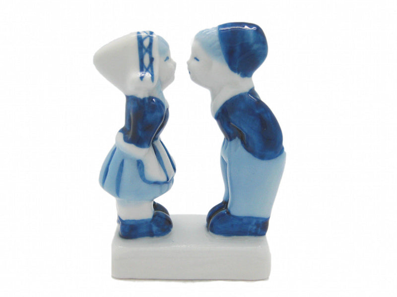 Kissing Couple Delft Blue Figurine - ScandinavianGiftOutlet