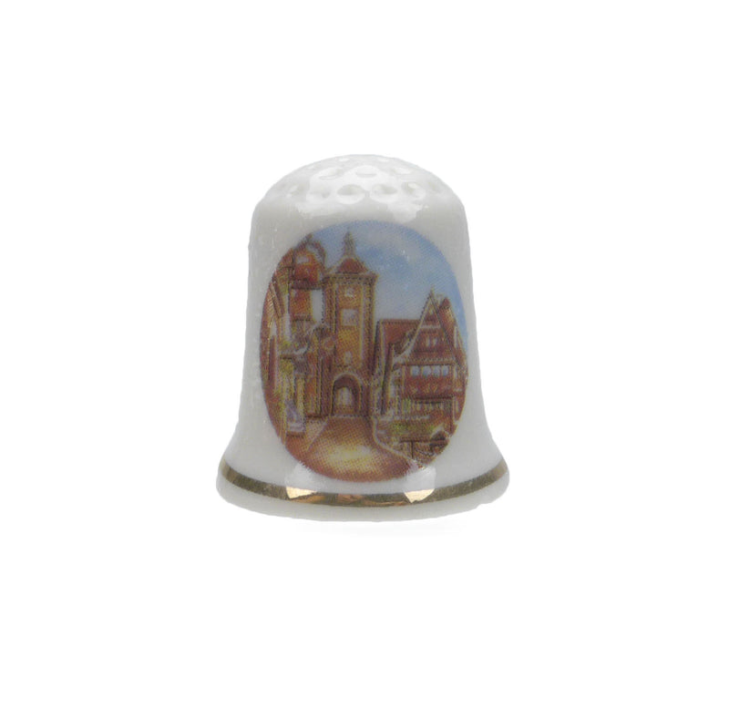 Rothenburg Germany Souvenir Thimble - ScandinavianGiftOutlet