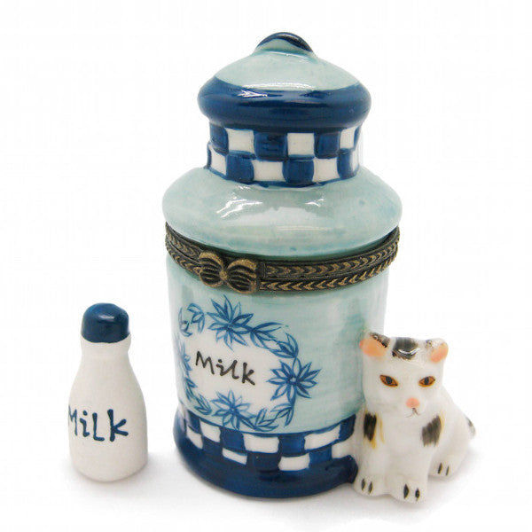 Jewelry Boxes Blue and White Milk can - ScandinavianGiftOutlet