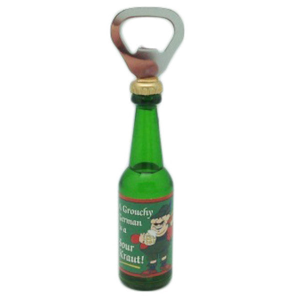 Oktoberfest Magnetic Bottle Openers Grouchy German - ScandinavianGiftOutlet